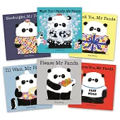 《熊貓先生：好禮貌+好習慣養成》繪本套書(6冊)Mr Panda! 6-book set