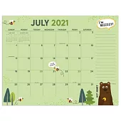 Cal 2022- Monthly Theme Academic Year Desk Pad