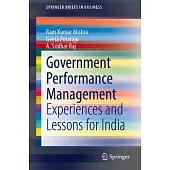 Government Performance Management: Experiences and Lessons for India