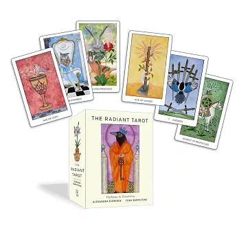 The Radiant Tarot: The Radiant Tarot: Pathway to Creativity (78-Card Deck and Full-Color Guide Book)