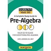 Barronâ (Tm)S Math 360: A Complete Study Guide to Pre-Algebra with Online Practice