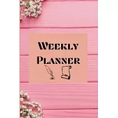 Weekly Panner: Weekly Planner, Appointment Book, Office SupplyTo-Do List for Women,