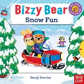 硬頁遊戲書Bizzy Bear: Snow Fun(附故事音檔)