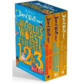 大衛．威廉《全世界最糟糕的小孩》全彩幽默兒童小說套書（3冊）