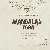 Mandalas coloring book for adults - MANDALAS YOGA