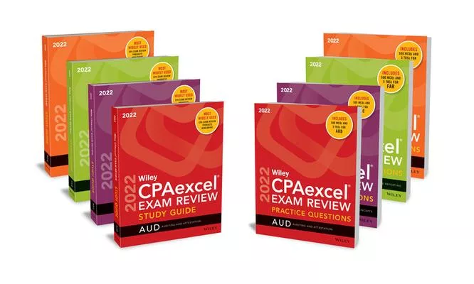 Wiley’’s CPA 2022 Study Guide + Question Pack: Complete Set