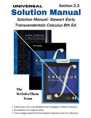 Solution Manual: Stewart Early Transcendentals Calculus 8th Ed.: Chapter 2 - Section 2