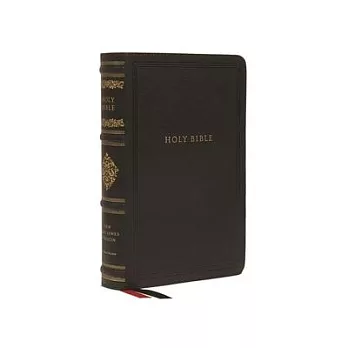 Nkjv, Personal Size Reference Bible, Sovereign Collection, Leathersoft, Black, Red Letter, Thumb Indexed, Comfort Print: Holy Bible, New King James Ve