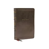 Nkjv, Personal Size Reference Bible, Sovereign Collection, Leathersoft, Brown, Red Letter, Thumb Indexed, Comfort Print: Holy Bible, New King James Ve