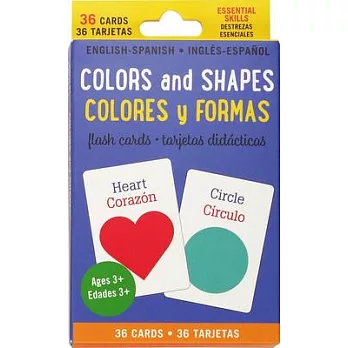 Bilingual Colors & Shapes Flash Cards (English/Spanish)
