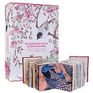 日本木刻版畫大師鳥類作品集：手風琴摺頁書Kingfisher with Lotus Flower: Birds of Japan by Hokusai, Hiroshige and Other Masters of the Woodblock Print