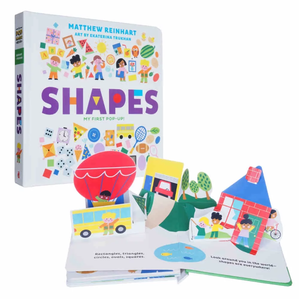 Shapes: My First Pop-Up! Matthew Reinhart's pop-up book for kids.