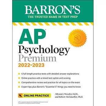 AP Psychology Premium: With 6 Practice Tests