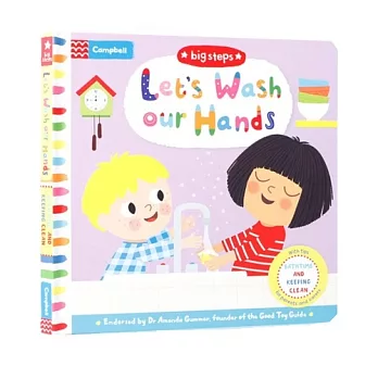 The Big Steps: Let’s Wash Our Hands 洗手遊戲書
