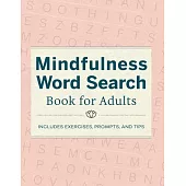 Mindfulness Word Search Book for Adults