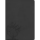 CSB Experiencing God Bible, Charcoal Leathertouch, Indexed