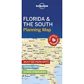 Lonely Planet Florida & the South Planning Map