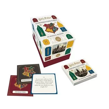 哈利波特：對話牌卡（125個問題盡情探索魔法世界）Harry Potter Conversation Cards & Booklet: 125 Questions for Exploring the Wizarding World