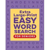 Extra Large-Print Easy Word Search for Seniors