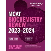 MCAT Biochemistry Review 2023-2024: Online + Book