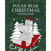 Polar Bear Christmas Coloring Book