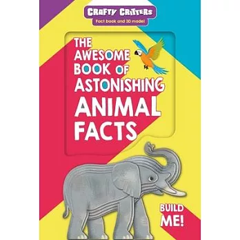 Animal Facts with 3D Elephant: Fact Book with 3D Model