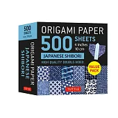 Origami Paper 500 Sheets Japanese Shibori 4 (10 CM): Tuttle Origami Paper: High-Quality Double-Sided Origami Sheets Printed with 12 Different Patterns