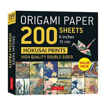 Origami Paper 200 Sheets Hokusai Prints 6 (15 CM): Tuttle Origami Paper: High-Quality Double Sided Origami Sheets Printed with 12 Different Designs (I