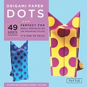 Origami Paper - Dots - 6 3/4 - 49 Sheets: Tuttle Origami Paper: High-Quality Origami Sheets Printed with 8 Different Patterns: Instructions for 6 Proj