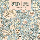 William Morris Gallery Mini Wall Calendar 2023 (Art Calendar)