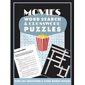 Movies Word Search and Crossword Puzzles