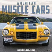 American Muscle Cars 2023 Wall Calendar