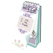 Witch List Crystals: Daily Planning Notepad