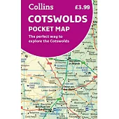 Cotswolds Pocket Map: The Perfect Way to Explore the Cotswolds