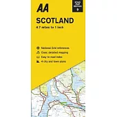 Road Map Britain: Scotland
