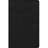 CSB Large Print Personal Size Reference Bible, Black Leathertouch, Indexed