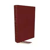 Kjv, Personal Size Large Print Single-Column Reference Bible, Premium Goatskin Leather, Red, Premier Collection, Red Letter, Comfort Print: Holy Bible