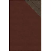 Niv, Thinline Bible, Leathersoft, Brown, Red Letter, Thumb Indexed, Comfort Print