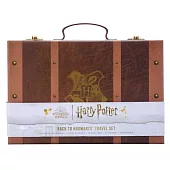 哈利波特：霍格華茲開學旅行組(旅行日誌、接骨木魔杖筆、明信片、霍格華茲校徽造型行李箱外盒)Harry Potter: Back to Hogwarts Travel Set