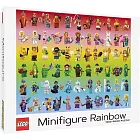 樂高人偶彩虹拼圖1000片LEGO Minifigure Rainbow 1000-Piece Puzzle