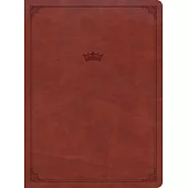 NASB Tony Evans Study Bible, Brown Leathertouch, Indexed: Advancing God’s Kingdom Agenda