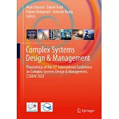 Complex Systems Design & Management: Proceedings of the 11th International Conference on Complex Systems Design & Management, Csd&m 2020
