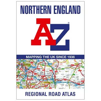 Northern England Regional A-Z Road Atlas