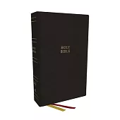 NKJV Holy Bible, Super Giant Print Reference Bible, Black Genuine Leather, 43,000 Cross References, Red Letter, Comfort Print: New King James Version:
