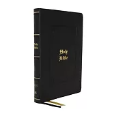 KJV Bible, Giant Print Thinline Bible, Vintage Series, Leathersoft, Black, Red Letter, Thumb Indexed, Comfort Print: King James Version: King James Ve