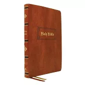 KJV Bible, Giant Print Thinline Bible, Vintage Series, Leathersoft, Tan, Red Letter, Comfort Print: King James Version: King James Version