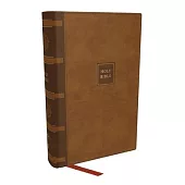 Nkjv, Compact Paragraph-Style Reference Bible, Leathersoft, Brown, Red Letter, Comfort Print: Holy Bible, New King James Version