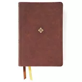 Nkjv, Thompson Chain-Reference Bible, Large Print, Leathersoft, Brown, Red Letter, Thumb Indexed, Comfort Print