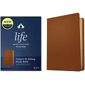 KJV Life Application Study Bible, Third Edition (Red Letter, Genuine Leather, Brown)