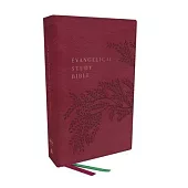 Nkjv, Evangelical Study Bible, Leathersoft, Rose, Red Letter, Thumb Indexed, Comfort Print: Christ-Centered. Faith-Building. Mission-Focused.